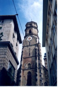 il Centro di Stoccarda, la cattedrale